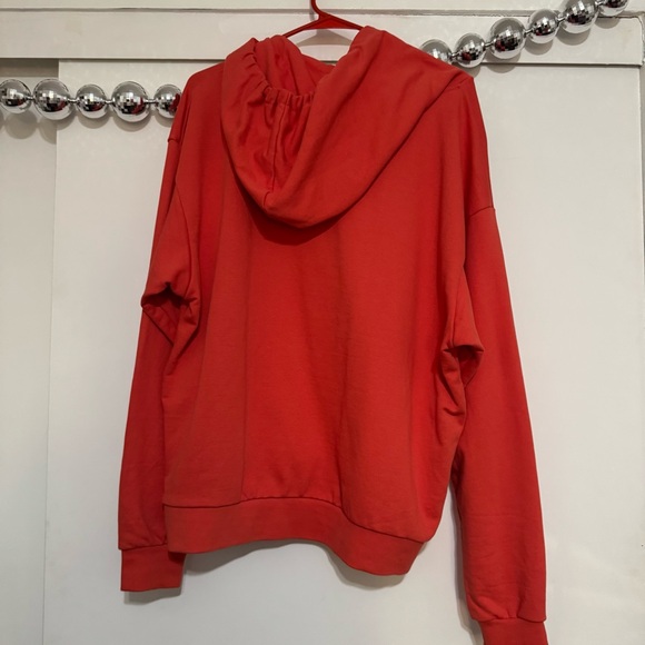 Billie Eilish Red Orange Happier Than Ever Hoodie - Picture 4 of 5